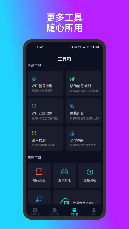 测速准